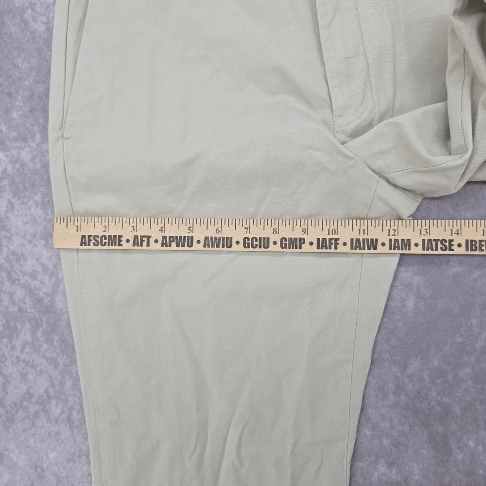 Polo Ralph Lauren Chino Pants Mens 33x32 Stretch Straight Fit Beige Khaki Tan